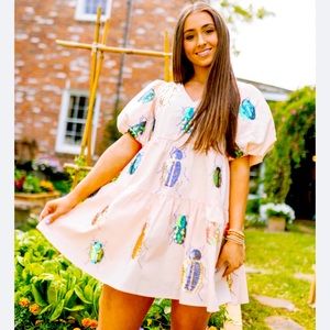 Queen of Sparkles Beetle Dress 🐞 Size Medium